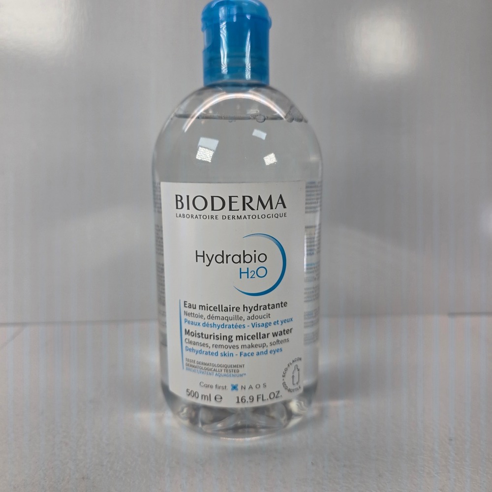 Bioderma Hydrabio H2O Moisturising‎ Micellar Water Dehydrated Skin 500ml 16.9oz